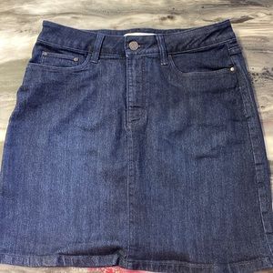NWOT Croft & Barrow Denim Skirt Size 8